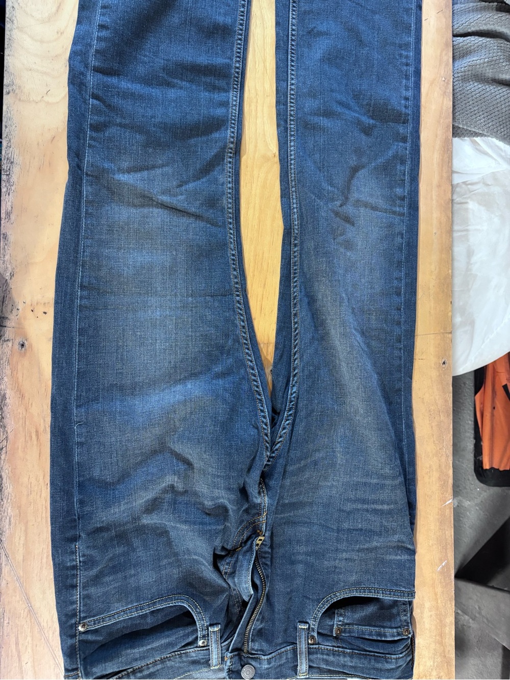 Levi's Dark Blue Bootcut Jeans